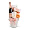 Edge Collections - Silver - Elegant Champagne Gift Bucket with Sweet Treats